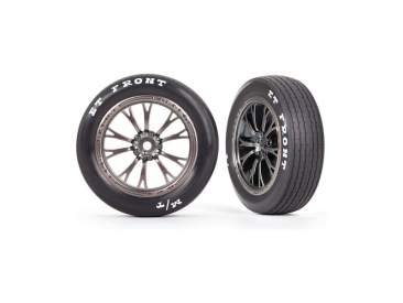 Kolesá Traxxas, Weld disc semi-matte chrome black (predné) (2)