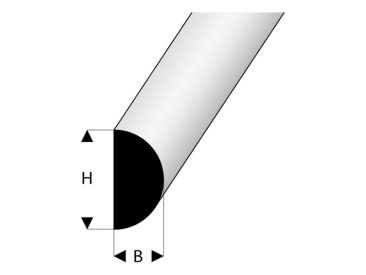 Krick ochranná penová lišta 9 x 9 x 2000 mm