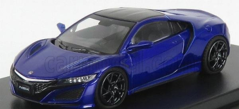 LCD model Honda Nsx 2017 1:64 Modrá