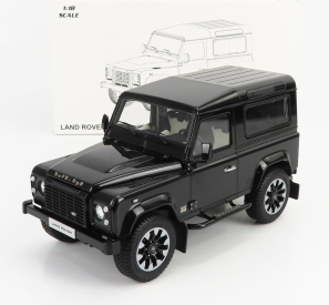 LCD model Land rover Defender 90 Works V8 70th Edition 2018 1:18 Black