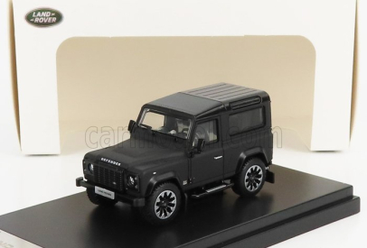 LCD model Land rover Defender 90 Works V8 70th Edition 2018 1:64 Matt Black