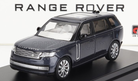 LCD model Land rover Range Rover 2022 1:64 Modrá