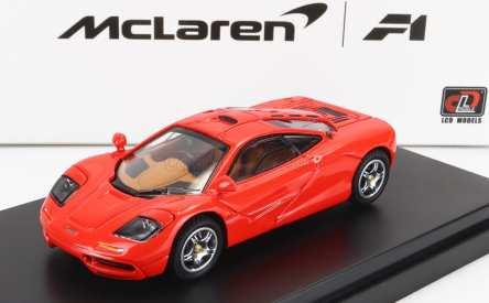 LCD model Mclaren F-1 1993 1:64 Červená