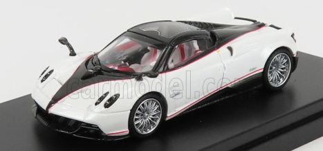 LCD model Pagani Huayra Roadster 2018 1:64 White Pearl