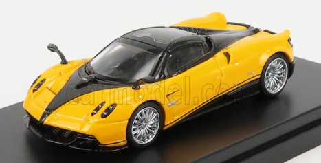 LCD model Pagani Huayra Roadster 2018 1:64 Yellow Black