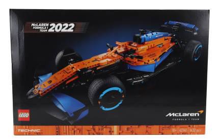 Lego Mclaren Lego Technic - F1 Mcl36 Mercedes Team Mclaren Sezóna 2022 - 1432 Pezzi - 1432 dielikov Oranžová svetlo modrá