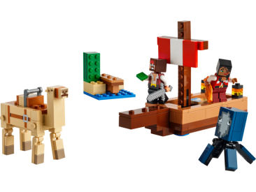 LEGO Minecraft - Plavba na pirátskej lodi