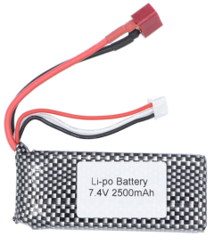 LiPo sada 7,4V 2500mAh Dean-T