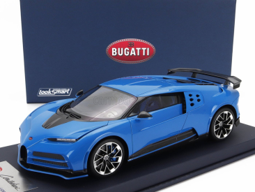 Looksmart Bugatti Centodieci Výrobná verzia 2023 1:18 Agile Blue