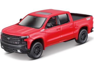 Maisto Chevrolet Silverado Z71 2019 1:52 červená