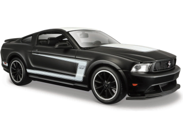 Maisto Ford Mustang Boss 302 1:24 čierna matná