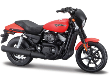 Maisto Harley-Davidson 2015 Harley-Davidson Street 750 1:18 červená