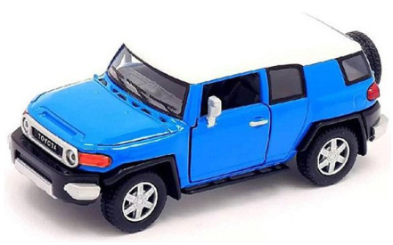 Maisto Toyota FJ Cruiser 1:49 bielo-modrá