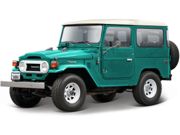 Maisto Toyota Land Cruiser FJ40 1960 1:36 tyrkysová