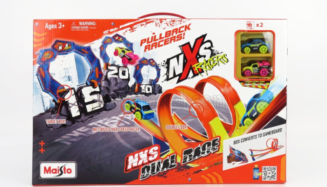 Maisto Track – pista Nxs Racer Dual Race Challange 1:43 Orange