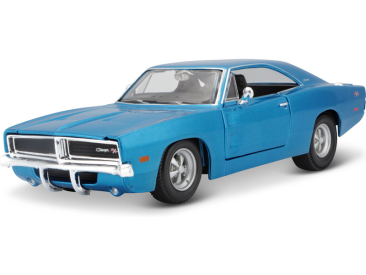 Maistoge Charger R/T 1969 1:25 modrá metalíza