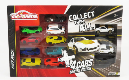 Majorette Porsche Set Assortment 13 kusov áut 1:64 Rôzne