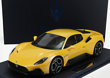 Maserati modely Maserati Mc20 2020 - Con Vetrina - S vitrínou 1:12 Giallo Genio - žltá