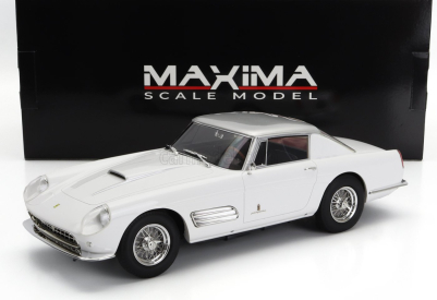 Maxima Ferrari 410 Superamerica Iii Series Pininfarina Coupe 1958 1:18 bielo strieborná