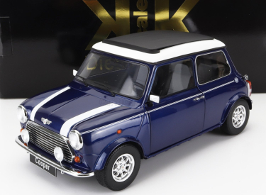 Mini Cooper Sunroof Lhd 1992 1:12 Blue Met White