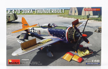 Miniart Dragon wings P-47d-30ra Thunderbolt Vojenské lietadlo 1942 1:48 /