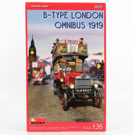 Miniart General Omnibus typ B Londýnsky autobus 1919 1:35 /