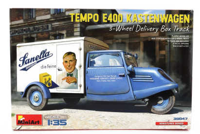 Miniart Tempo E400 Van Kastenwagen 3-kolesový 1962 1:35 /