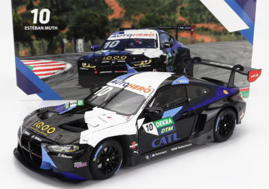 Minichamps BMW radu 4 M4 Gt3 Team Walkenhorst Motorsport N 10 Dtm Sezóna 2022 Esteban Muth 1:18 čierna biela