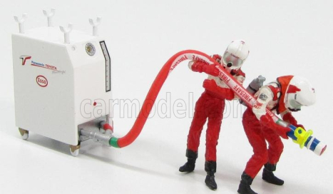 Minichamps Figúrky F1 Pit-stop Toyota 2002 Rifornimento - Figúrky 1:43 Biela červená