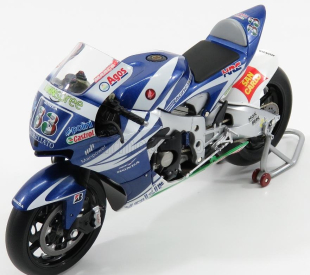 Minichamps Honda Rc212v Team Gresini San Carlo N 33 Motogp 2007 Marco Melandri 1:12 Light Blue White