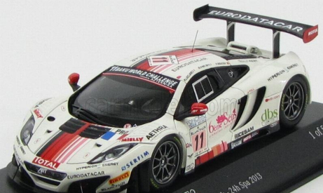 Minichamps Mclaren Mp4-12c Gt3 Team Art Grand Prix N 11 24h Spa 2013 Leclerc - Parisy - Soucek 1:43 Biela