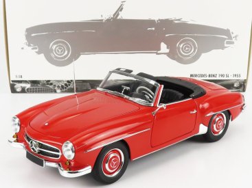 Minichamps Mercedes Benz Sl-class 190sl (w121) Spider 1955 1:18 červená