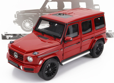 Minichamps Mercedes benz triedy G Amg G63 (w463) V8 Biturbo 2020 1:18 Červená