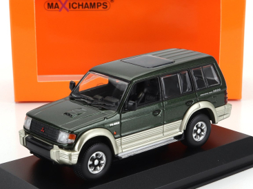 Minichamps Mitsubishi Pajero Lwb 2800 Turbo Intercooler 1991 1:43 zelená a strieborná