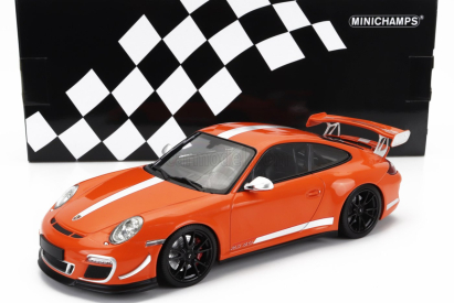 Minichamps Porsche 911 997-2 Gt3 Rs 4.0 Coupe 2011 1:18 oranžová