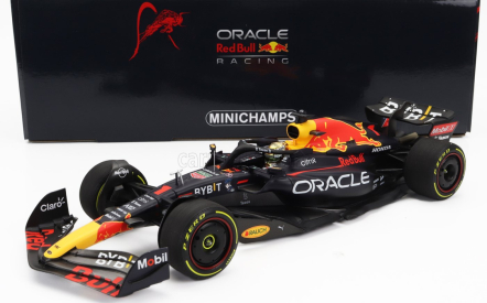 Minichamps Red bull F1 Rb18 Team Oracle Red Bull Racing N 1 Winner Abu Dhabi Gp Majster sveta 2022 Max Verstappen 1:18 Matná modrá žltá červená