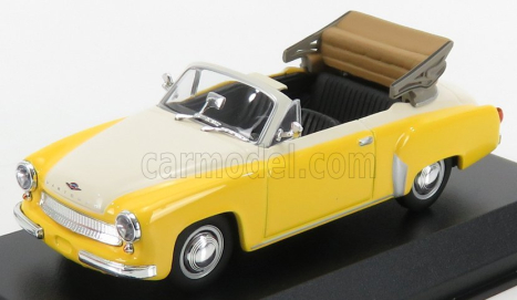 Minichamps Wartburg A311 Cabriolet 1958 1:43 žltá biela