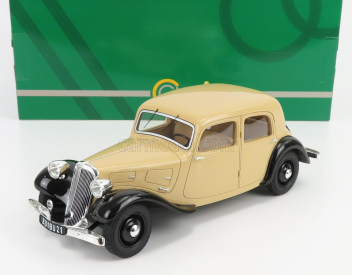 Modely v mierke Cult-scale Citroen Traction Avant 7cv 1934 1:18 Béžová čierna