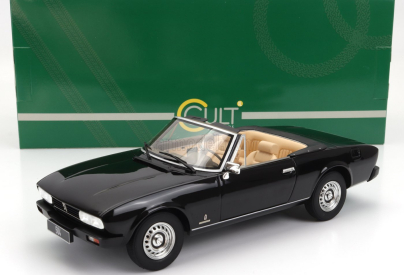 Modely v mierke Cult-scale Peugeot 504 Cabriolet Open 1983 1:18 Black