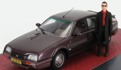 Modely v mierke Matrix Citroen Cx Gti Turbo Ii 1986 s obrázkom Jules D.rotterdam 1:43 Bordeaux