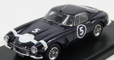 Modely v mierke Matrix Ferrari 250gt Passo Corto N 5 Winner Nassau Tourist Trophy 1960 S.moss 1:43 Blue