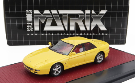 Modely v mierke Matrix Ferrari 456gt Sedan 1993 1:43 Žltá