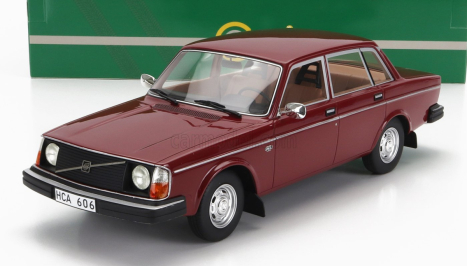 Modely Volvo 244dl 1975 1:18 Červená