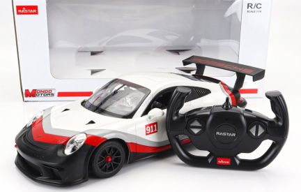 Mondomotors Porsche 911 991 Gt3 Cup N 911 Coupe 2019 1:14 Biela červená sivá