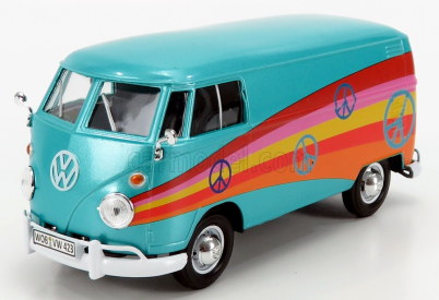 Motor-max Volkswagen T1 Type 2 Van Peace 1962 1:24 Rôzne