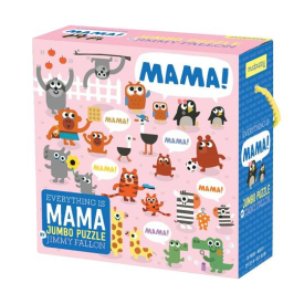 Mudpuppy Jumbo Puzzle Mama! 25 dielikov