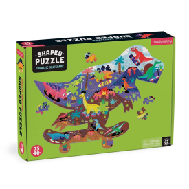 Mudpuppy Puzzle Jurassic Skatepark 75 dielikov