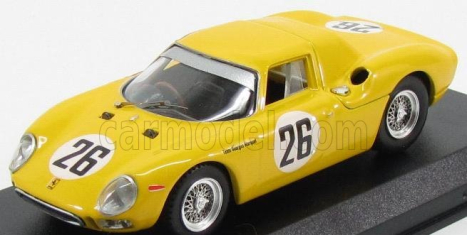 Najlepší model Ferrari 250lm 3.3l V12 Ch. N6313 Team Pierre Dumay N 26 2. 24h Le Mans 1965 Pierre Dumay - Gustave Gosselin 1:43 Žltá