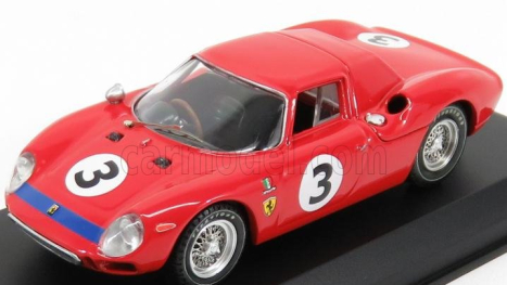 Najlepší model Ferrari 250lm N 3 Víťaz 12h Surfers Paradise 1966 J.stewart 1:43 Červená