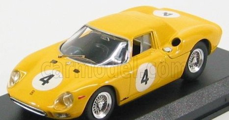 Najlepší model Ferrari 250lm N 4 Spa 1965 J-c.franck 1:43 Yellow